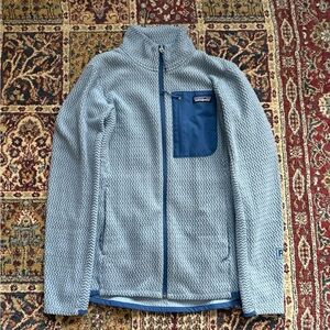 Patagonia R1 Air Fleece Jacket Women’s Small Barnacle Blue